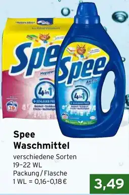 CAP Markt Spee Waschmittel Angebot