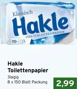 CAP Markt Hakle Toilettenpapier Angebot