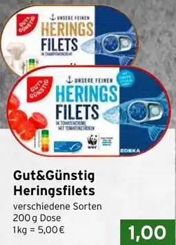 CAP Markt Gut&Günstig Heringsfilets Angebot