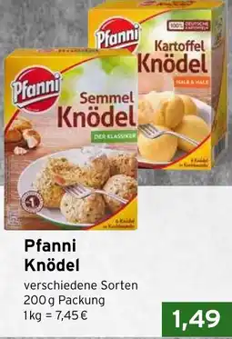 CAP Markt Pfanni Knödel Angebot