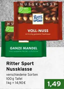 CAP Markt Ritter Sport Nussklasse Angebot