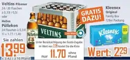 Klaas und Kock Veltins Pilsener oder Helles Pülleken Angebot