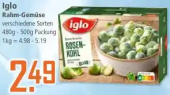 Klaas und Kock Iglo Rahm-Gemüse Angebot