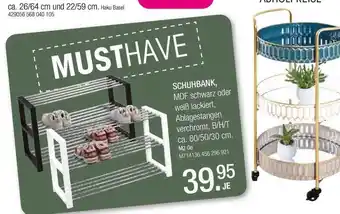 Möbel Turflon Schuhbank Angebot