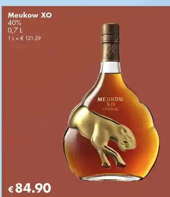 Travel Free Meukow XO COGNAC Angebot