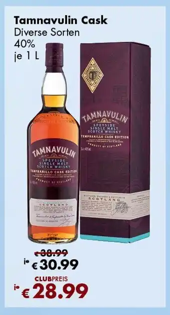 Travel Free Tamnavulin Cask Angebot