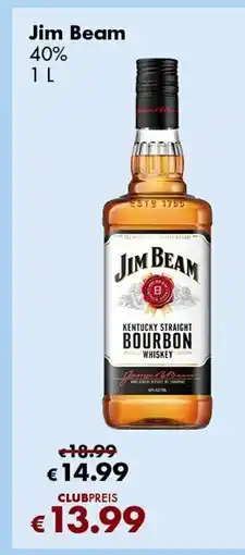 Travel Free Jim Beam 40% Angebot