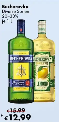 Travel Free Becherovka Angebot