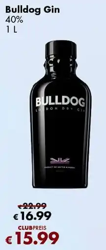 Travel Free Bulldog Gin Angebot