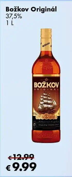 Travel Free Božkov Originál 37,5% Angebot