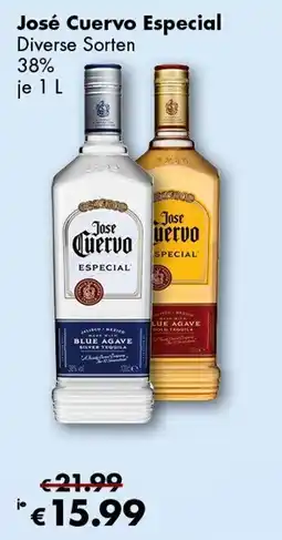 Travel Free José Cuervo Especial Angebot