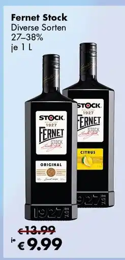 Travel Free Fernet Stock Angebot