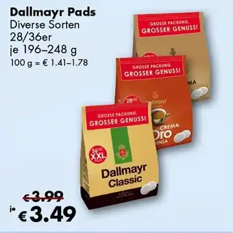 Travel Free Dallmayr Pads Angebot