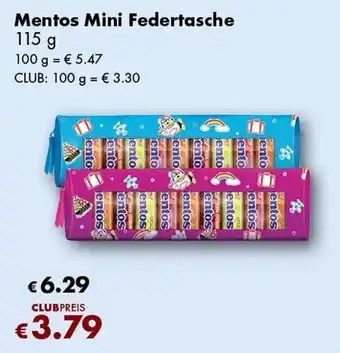 Travel Free Mentos Mini Federtasche Angebot