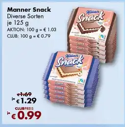 Travel Free Manner Snack Angebot