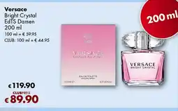 Travel Free Versace Bright Crystal EdTS Damen Angebot