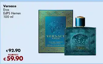 Travel Free Versace Eros EdPS Herren Angebot