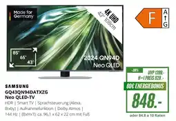 Hirsch und Ille SAMSUNG Neo QLED-TV GQ43QN94DATXZG Angebot