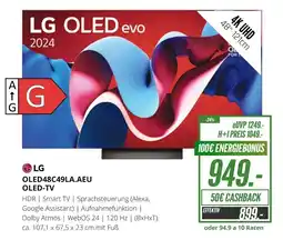 Hirsch und Ille LG OLED-TV OLED48C49LA.AEU Angebot