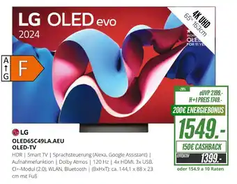 Hirsch und Ille LG OLED-TV OLED65C49LA.AEU Angebot