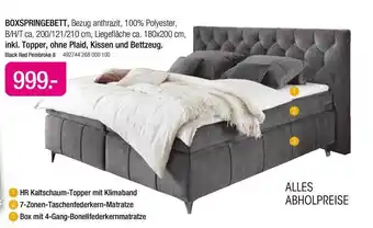 Möbel Turflon Boxspringbett Angebot