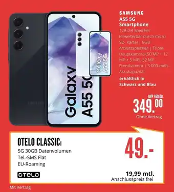 Hirsch und Ille SAMSUNG Smartphone Galaxy A55 5G Angebot