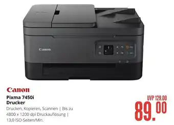 Hirsch und Ille Canon Drucker Pixma 7450i Angebot