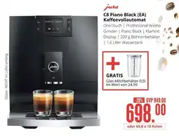 Hirsch und Ille jura C8 Piano Black (EA) Kaffeevollautomat Angebot