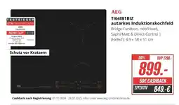 Hirsch und Ille AEG autarkes Induktionskochfeld TI641B1BIZ Angebot