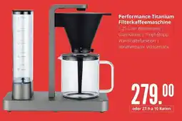 Hirsch und Ille wilfa Performance Titanium Filterkaffeemaschine Angebot