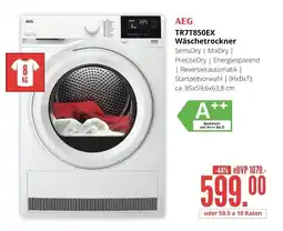 Hirsch und Ille AEG TR7T850EX Wäschetrockner Angebot