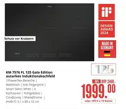 Hirsch und Ille Miele KM 7576 FL 125 Gala Edition autarkes Induktionskochfeld Angebot