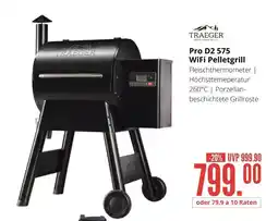 Hirsch und Ille TRAEGER Pro D2 575 WiFi Pelletgrill Angebot