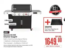 Hirsch und Ille weber Smarter Gasgrill Genesis EX-435 Angebot