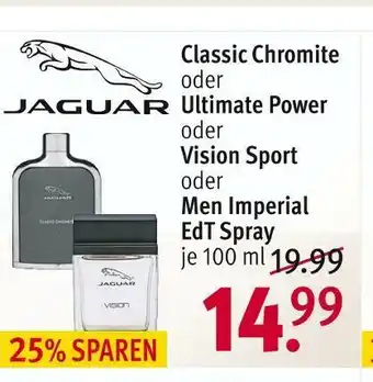 Rossmann Jaguar edt spray Angebot