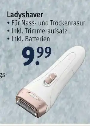 Rossmann Ladyshaver Angebot