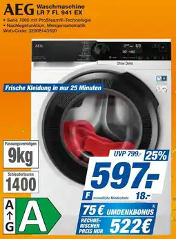 HEM Expert AEG Waschmaschine LR 7 FL 941 EX Angebot