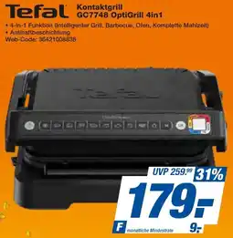 HEM Expert Tefal Kontaktgrill GC7748 OptiGrill 4in1 Angebot