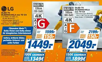 HEM Expert LG OLED TV OLED55C49LA evo TV C4 Angebot