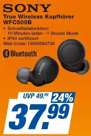 HEM Expert SONY True Wireless Kopfhörer WFC500B Angebot