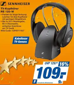 HEM Expert SENNHEISER TV-Kopfhörer RS 120-W Angebot