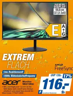 HEM Expert acer Monitor SB272Ebi Angebot