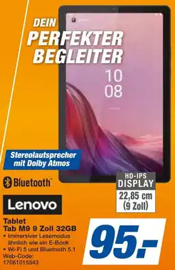 HEM Expert Lenovo Tablet Tab M9 9 Zoll 32GB Angebot