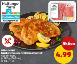 PENNY MÜHLENHOF Frische Schweine-Schinkenschnitzel Angebot