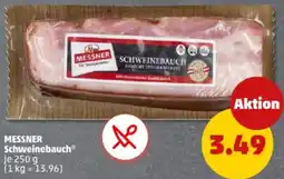 PENNY MESSNER Schweinebauch Angebot