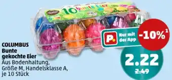 PENNY COLUMBUS Bunte gekochte Eier Angebot