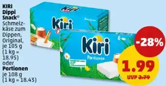 PENNY KIRI Dippi Snack oder Portionen Angebot