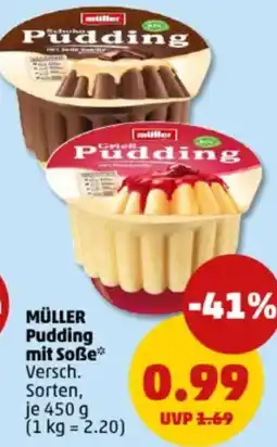 PENNY MÜLLER Pudding mit Soẞe Angebot