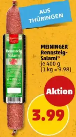 PENNY MEININGER Rennsteig Salami Angebot