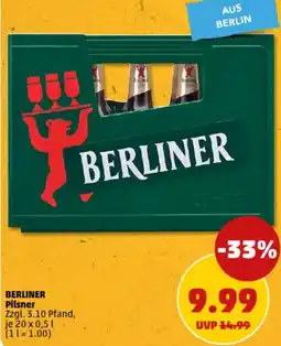 PENNY BERLINER Pilsner Angebot